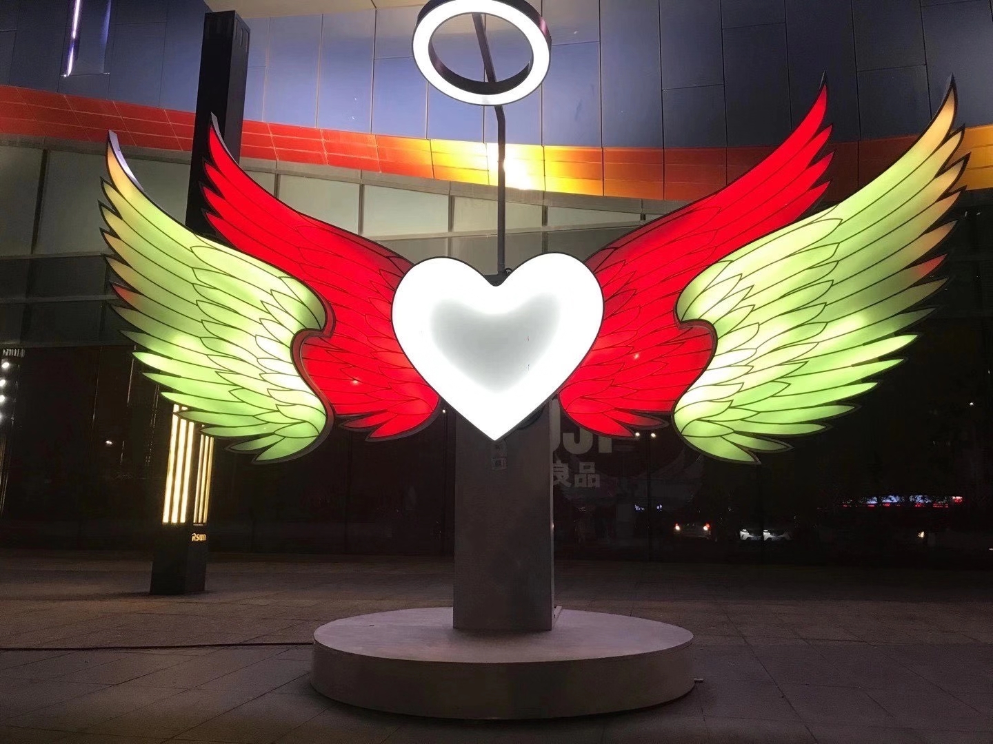 网红互动装置,天使之翼|活动资源|黑猫会活动策划服务平台