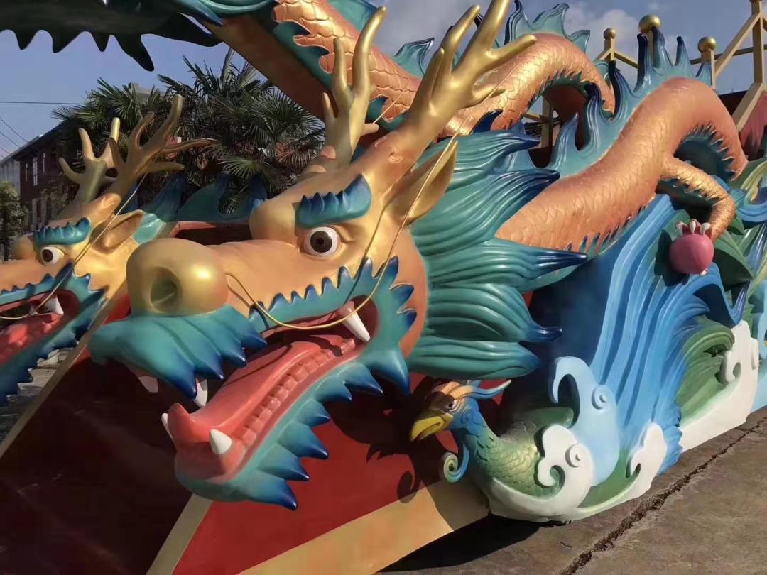 中国龙巡游花车迪士尼巡游花车海盗船巡游花|活动资源|黑猫会活动策划
