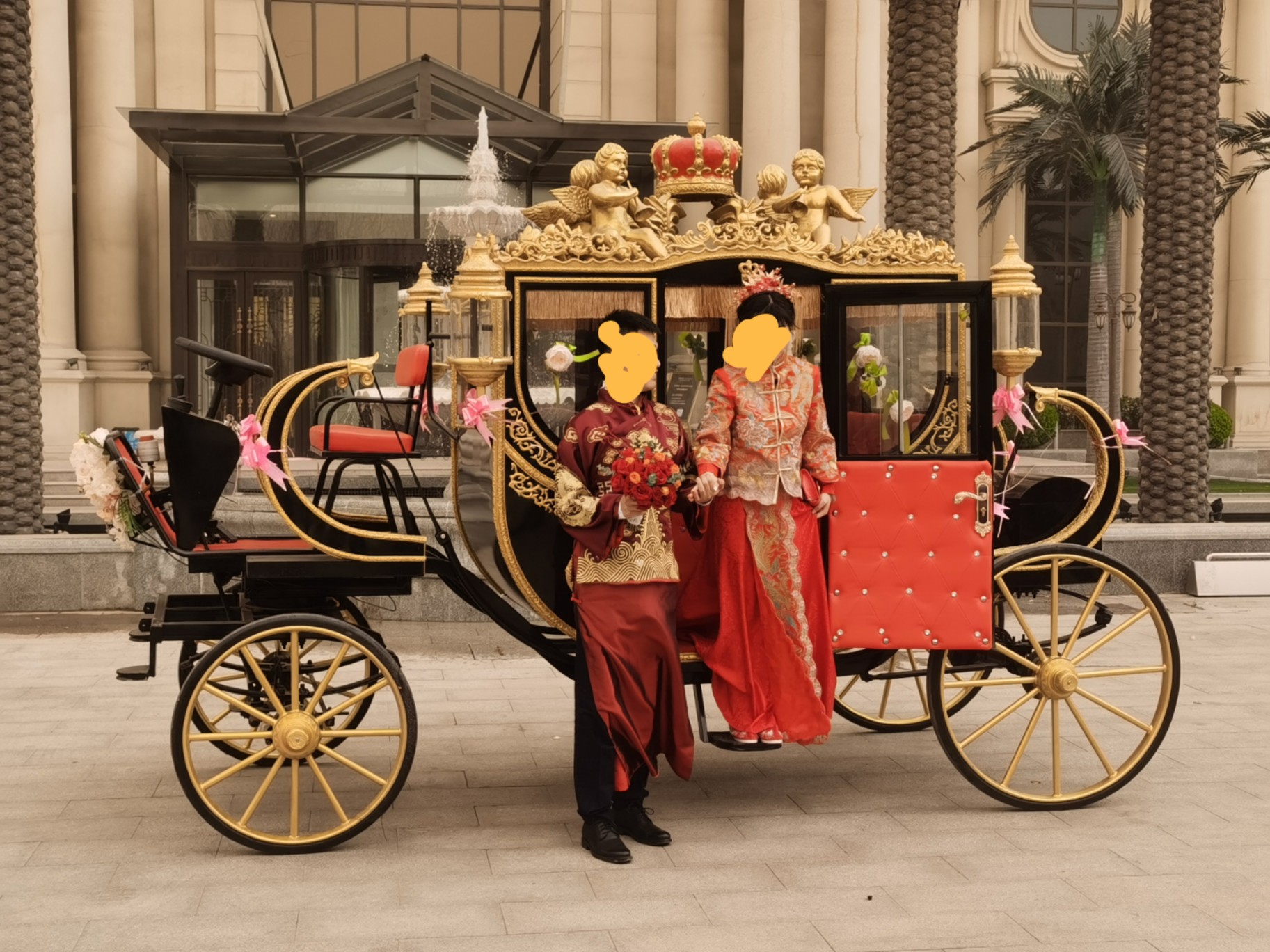 皇家马车南瓜车大众车仿古花车小火车花车|活动资源|黑猫会活动策划