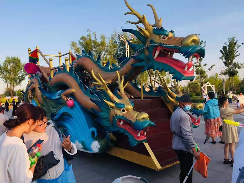 中国龙巡游花车|活动资源|黑猫会活动策划服务平台