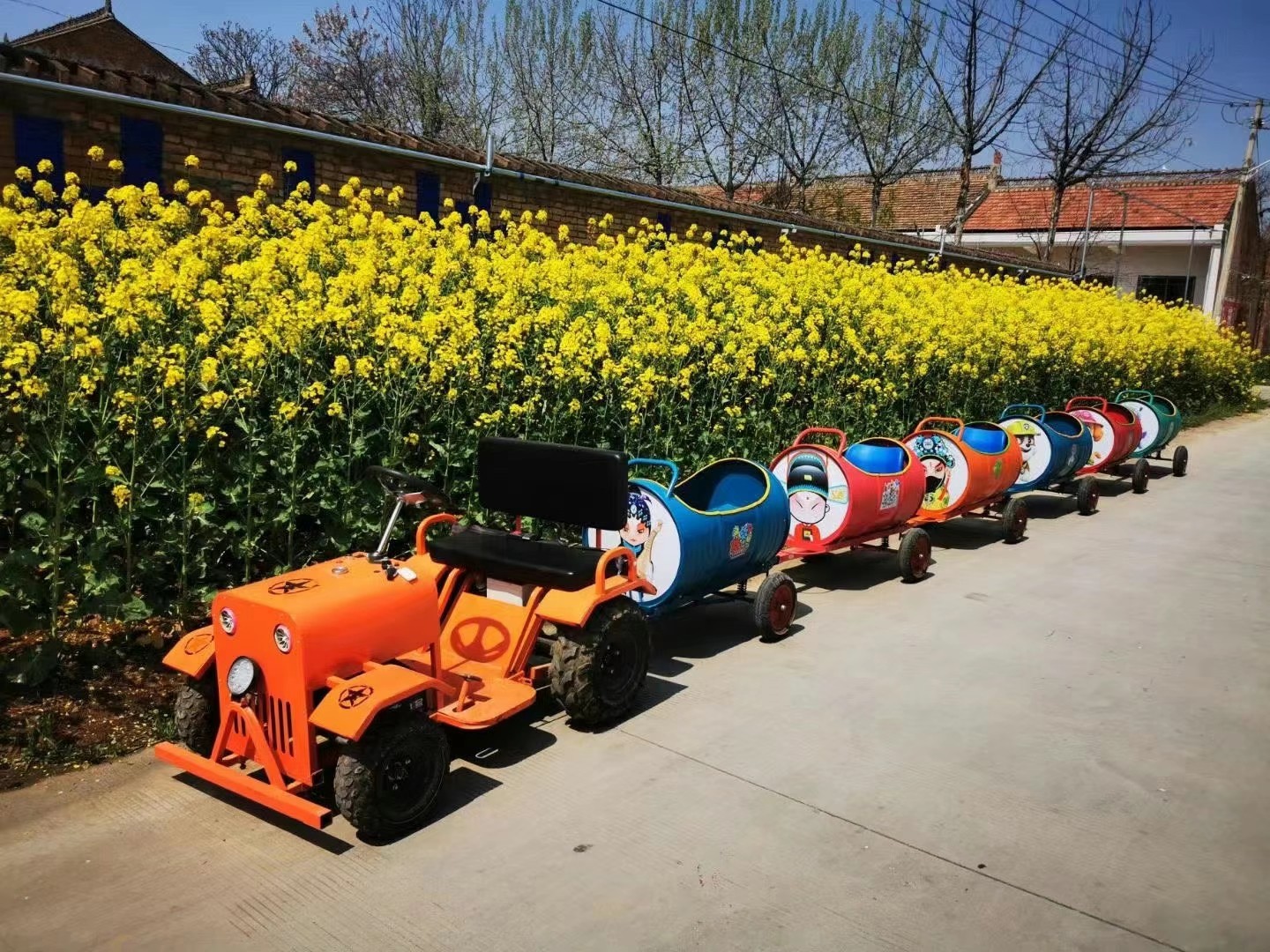 复古版油桶小火车|活动资源|黑猫会活动策划服务平台