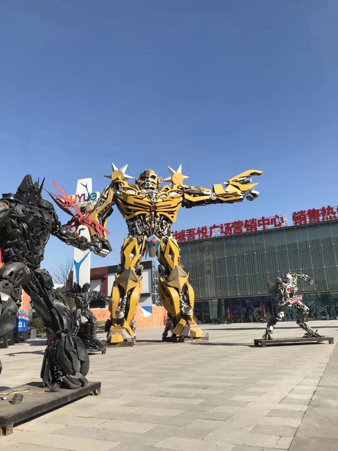 变形金刚模型出租出售 变形金刚展览厂家|活动资源|黑猫会活动策划