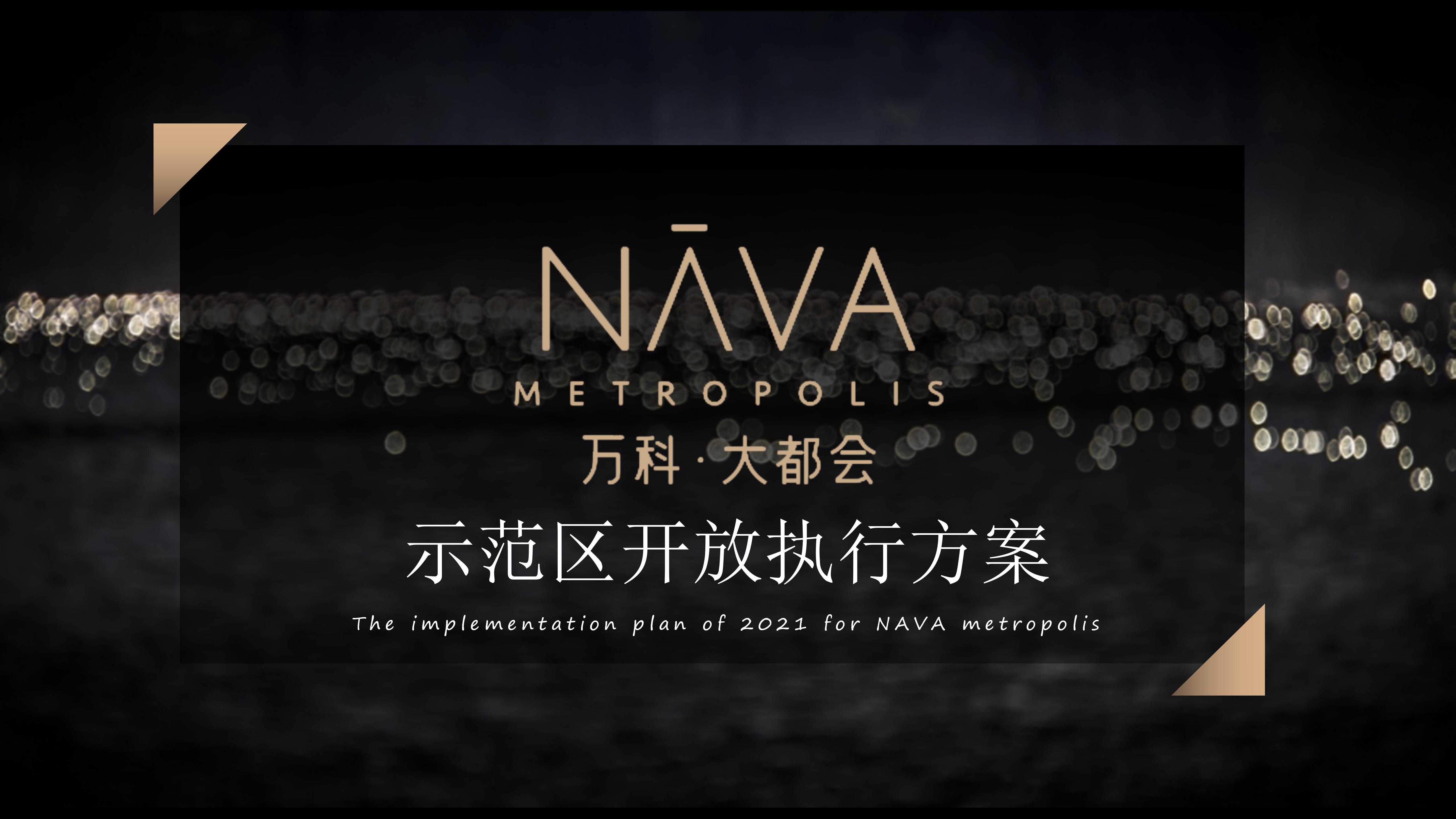 地产项目万科lab版示范区售楼处开放活动执行方案-策划门