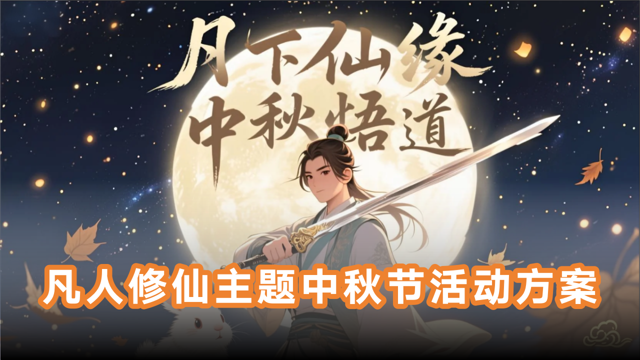 中秋节凡人修仙主题商场活动方案