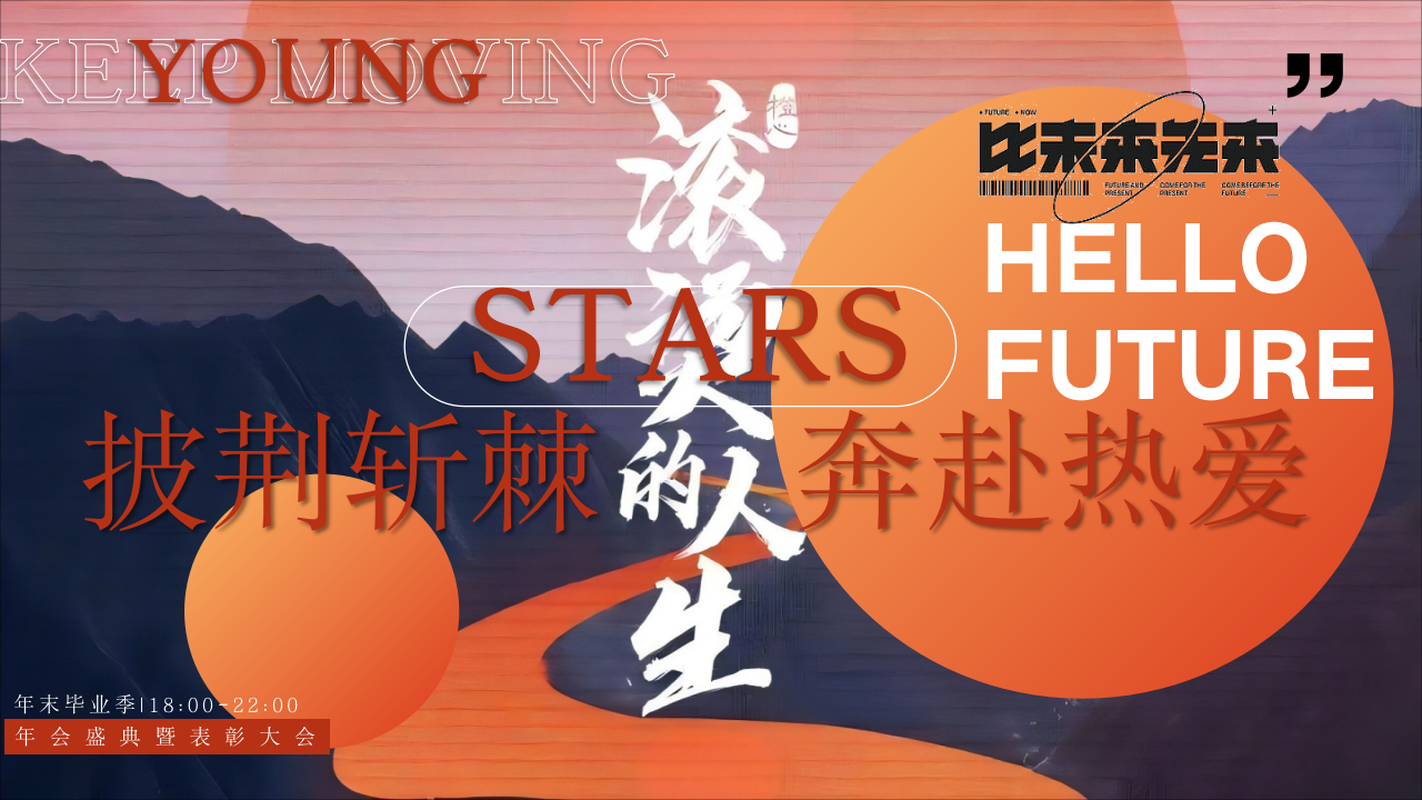 “披襟斩棘.奔赴热爱”年会盛典批发零售活动策划方案