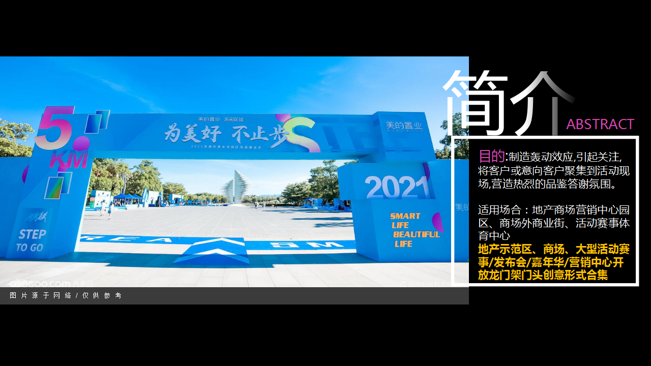 地产大型活动赛事发布会嘉年华营销中心开放龙门架门头形式合集|帅了